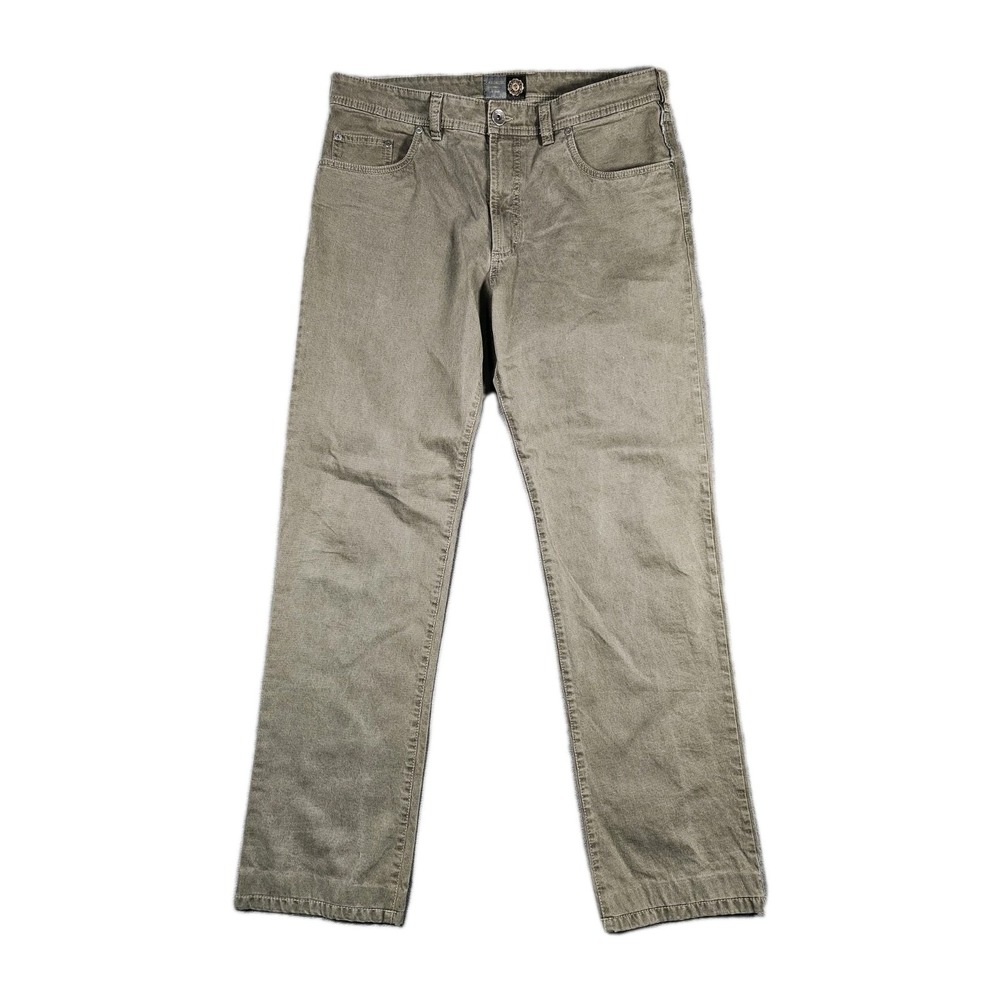 Gardeur Nigel 1 Mens 35x32 Brown Denim Jeans Regular Fit Casual Cotton Pants EU!